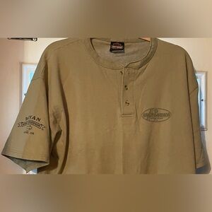Harley Davidson Henley Shirt from Bryan Harley Davidson, Moore OK
